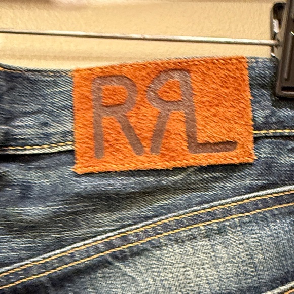 Ralph Lauren Double RL RRL Men's Denim Selvedge Slim Jeans Size 36x32 - Picture 6 of 9